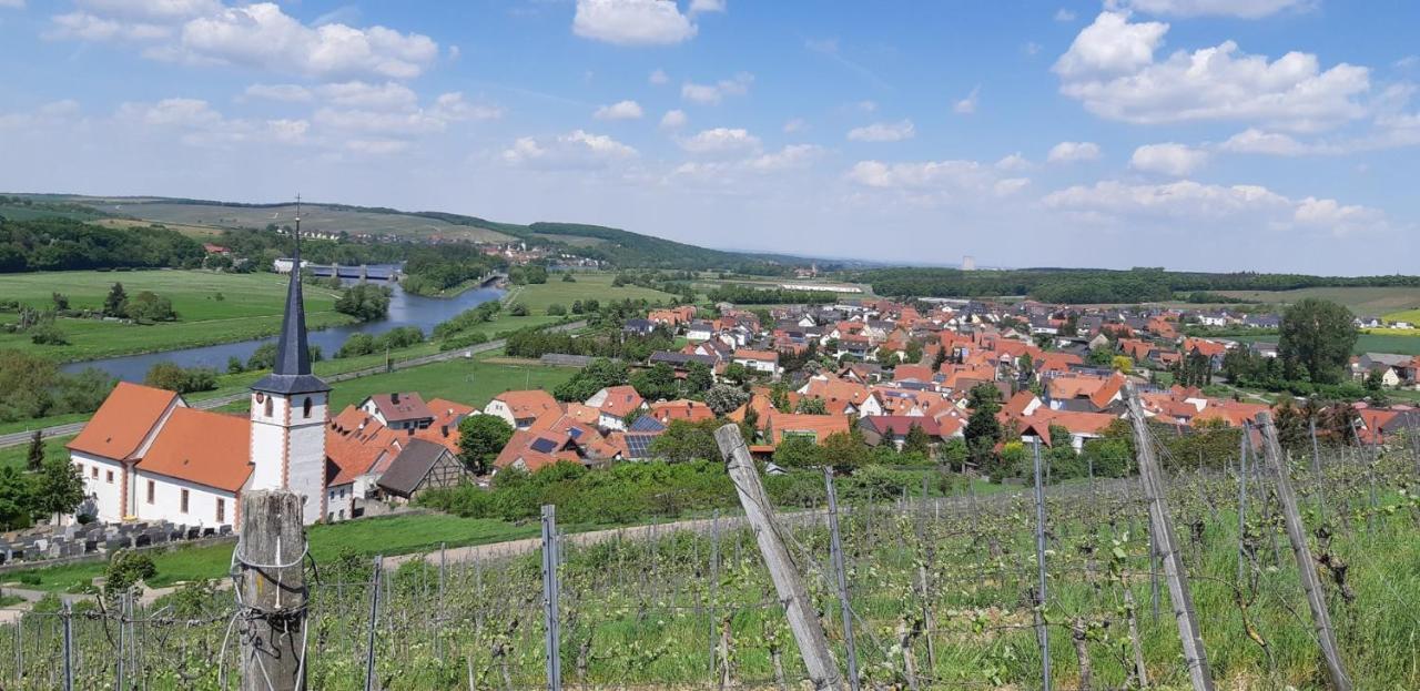 Ferienwohnung Rosenberger Kolitzheim Exterior foto